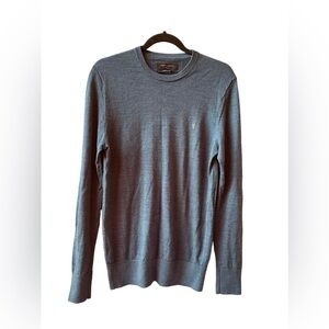 AllSaints Mode Merino Wool Crew Neck Sweater Size:Small